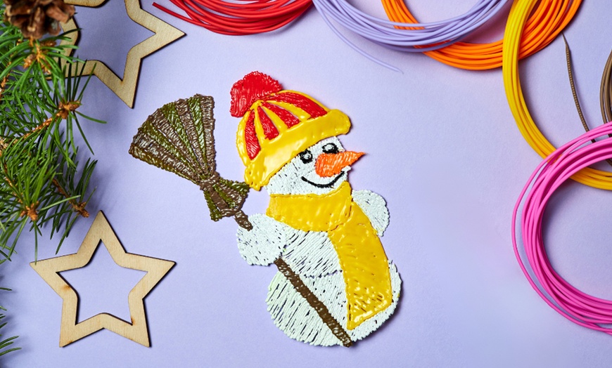 Image 6: Stylo 3D avec écran LED et/ou filament