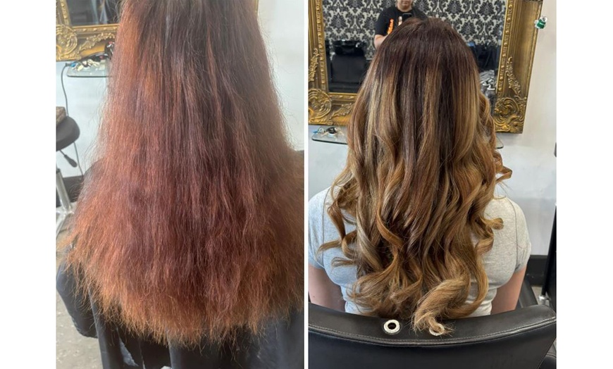 Image 2: Freshen Up With Half Head Foils, Regrowth Wash, Cut, & Blow dry