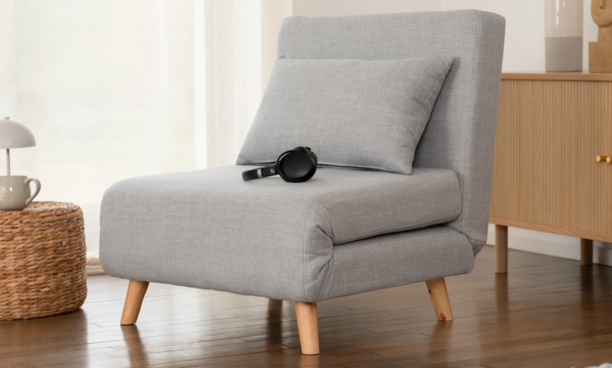 Image 1: 3-in-1 Schlafsessel: Sessel, Lounge oder Bett