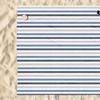 Image 4: Toalla de playa grande con diseño de rayas