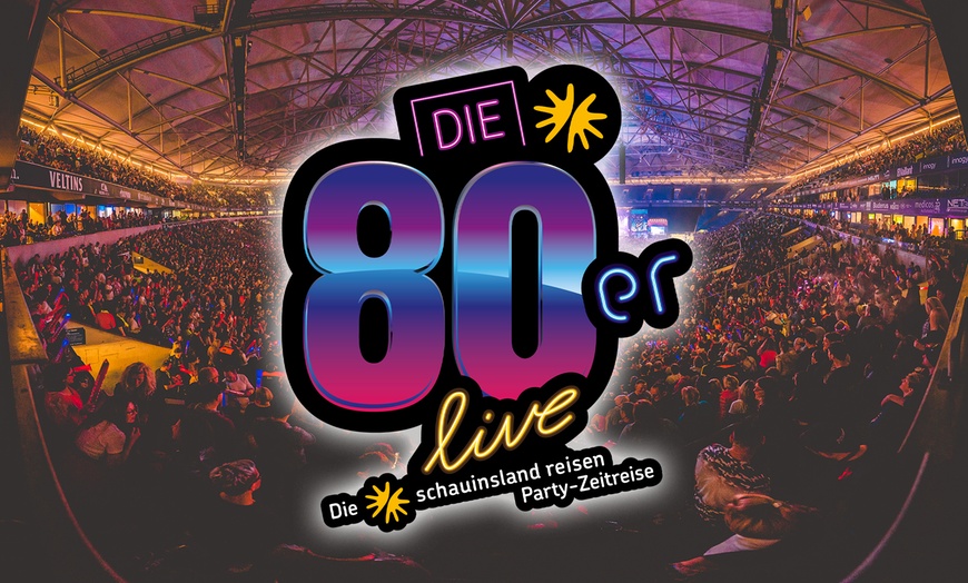 Image 1: Beleben Sie ihre Jugend mit der 80er Live in der VELTINS-Arena wieder!