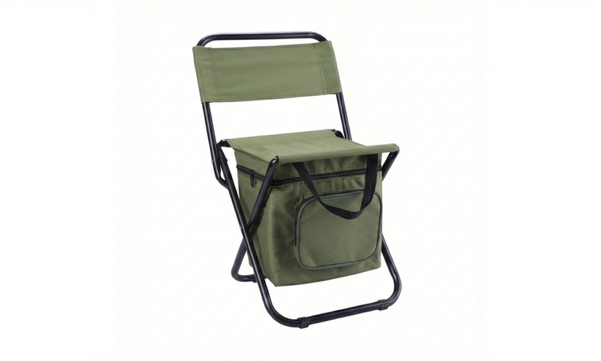 Image 4: Portable Outdoor Foldable Camping Chair in Assorted Colours