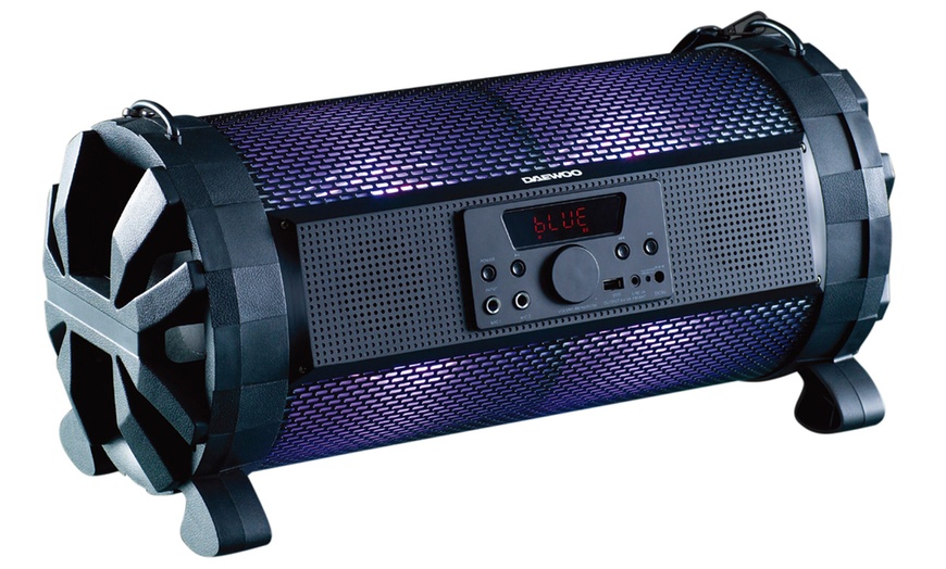 Image 3: Daewoo Bluetooth Bazooka Speaker