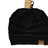 Image 24: Cheveux Corp. Women's Solid Classic CC Beanie