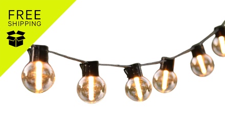 XMAS25-Solar Powered LED String Lights - 20 Bulb Decorative Lighting-581509; Free Shipping - Sensual Sale