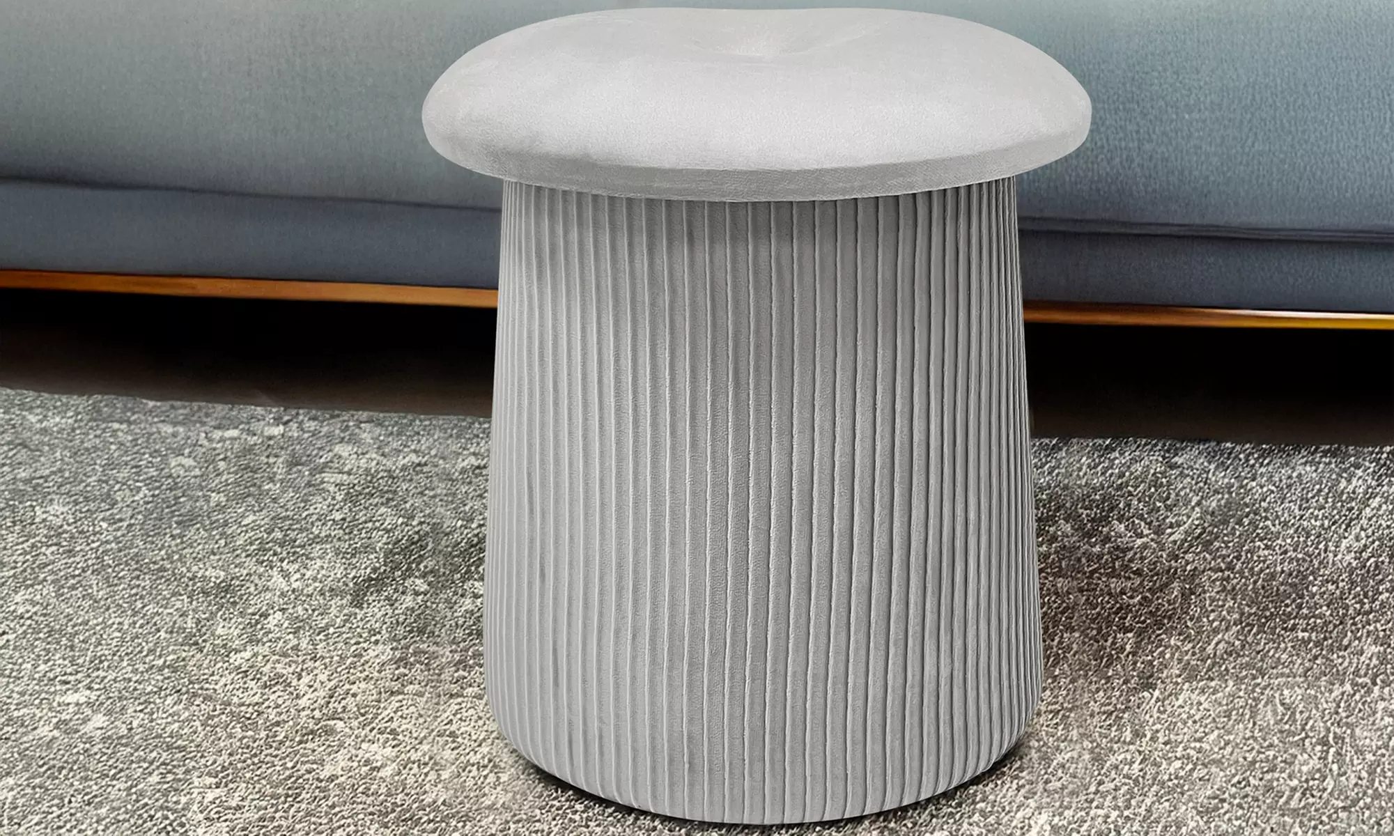 Pouf en forme de champignon