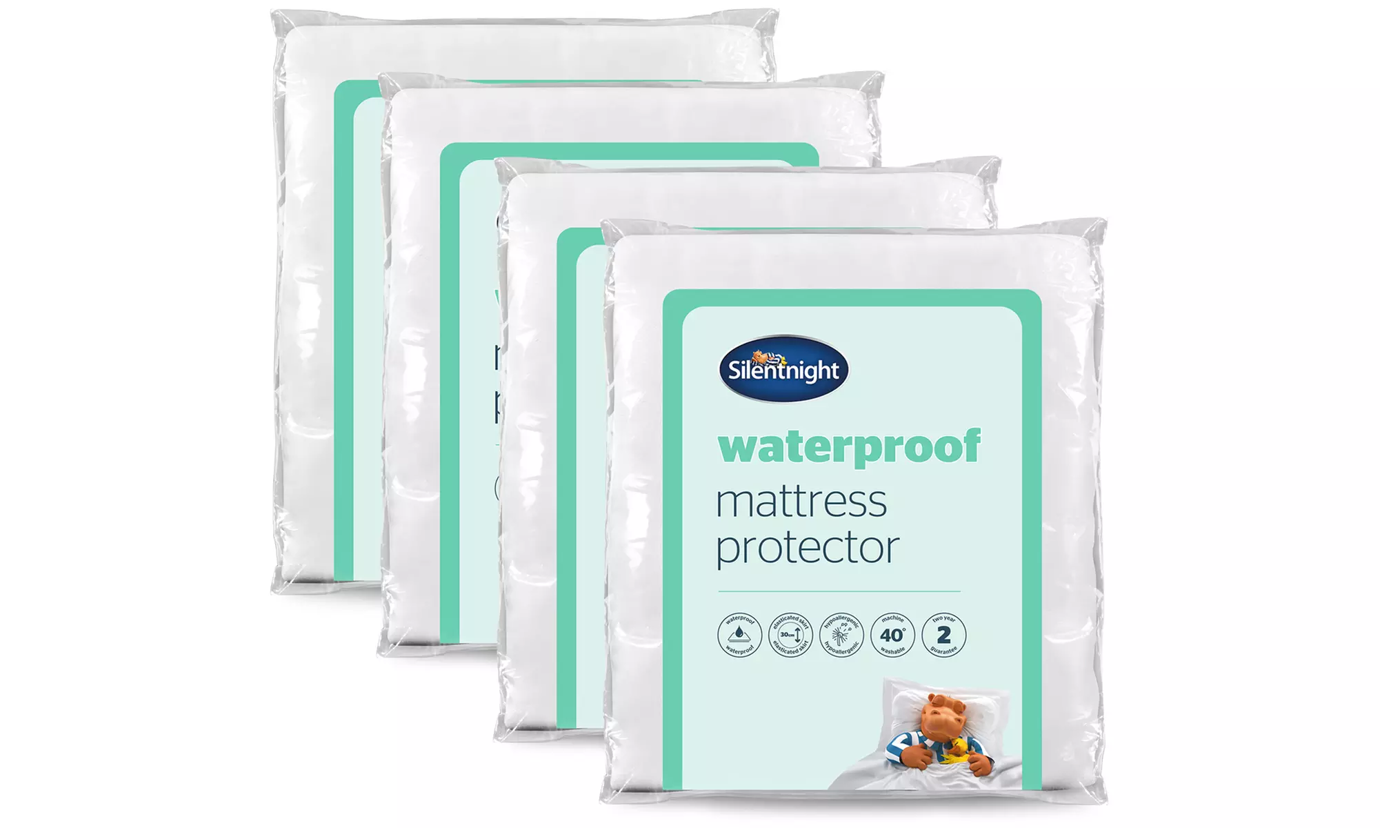 Silentnight Waterproof Mattress Protector - Multipack