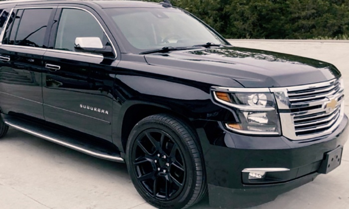 One Way or Round Trip in a Premier SUV for up to Six Passengers