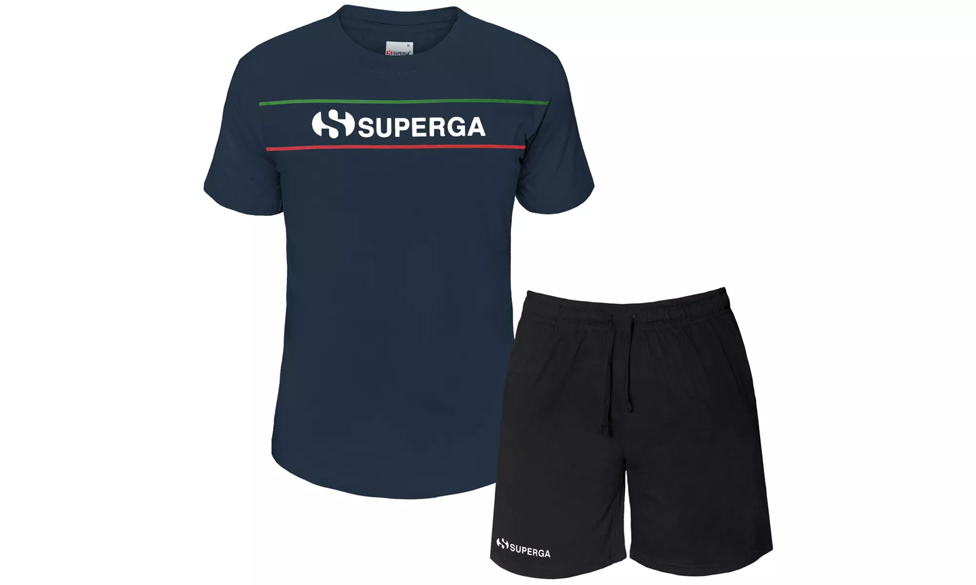 Completo uomo a maniche corte Superga