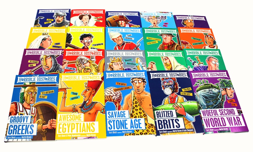 Image 4: Horrible Histories 20-Book Set