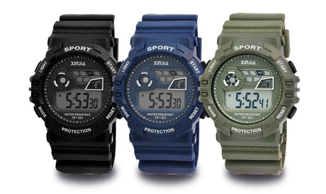 1 o 2 orologi digitale unisex Xinja disponibili in 3 colori