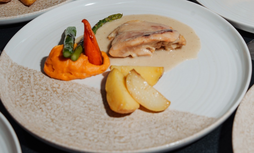 Image 10: NYC Panoramic Dining Experience: Six-Course Dinner Aboard Bustronome