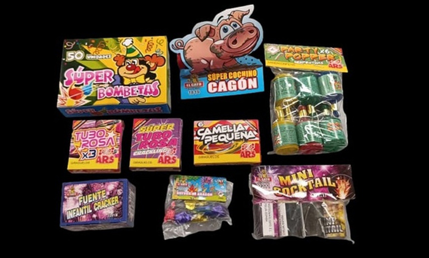 Image 3: Pack de petardos variados: Infantil, Color, Mega bang o cohetes
