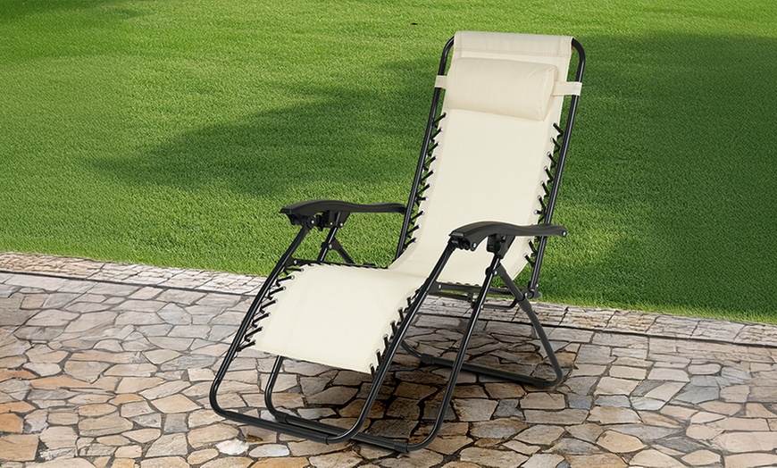 Image 5: Chaise longue d'extérieur