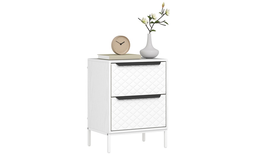 Image 2: HOMCOM Fabric Drawers