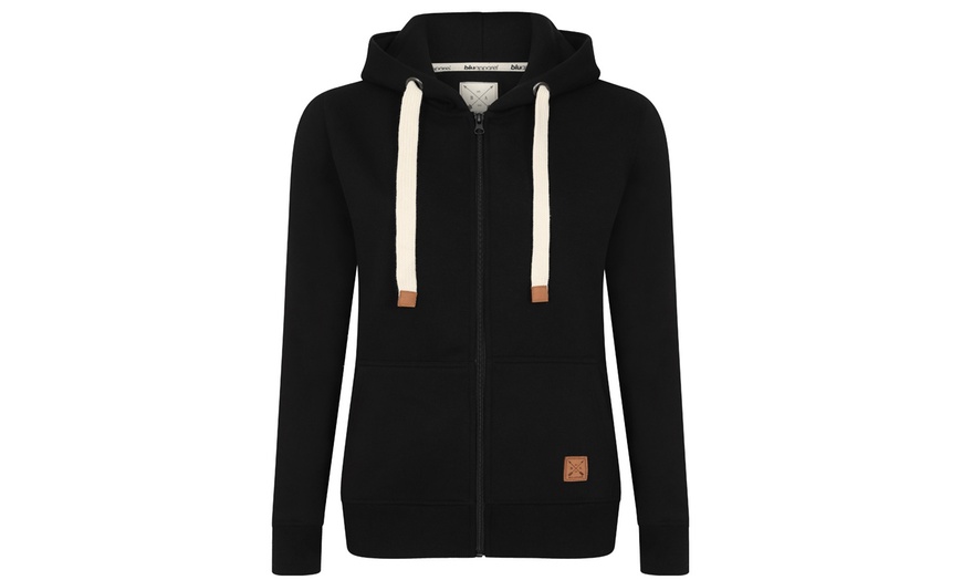 Image 3: Blu Apparel Women's Zipped Hoodie