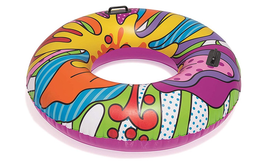 Image 7: Bestway Inflatable Rubber Ring