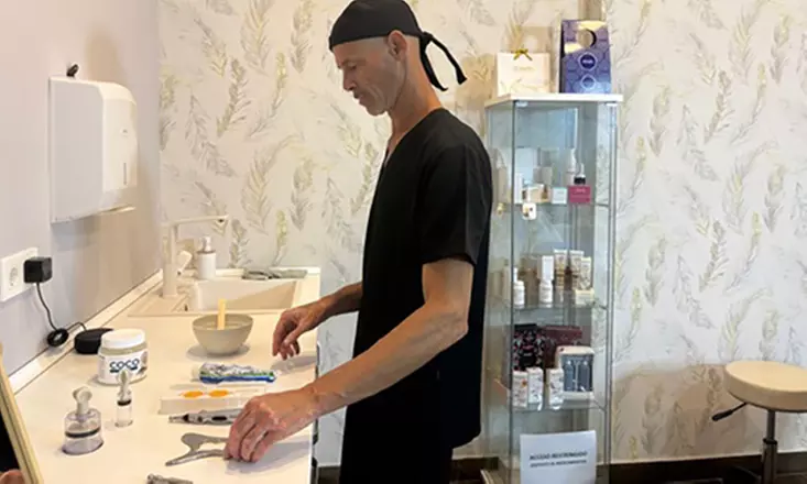 Masaje descontracturante con ajuste vertebral, hombros y tobillo