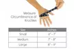 Compression Gloves Hand Fingers Arthritis Joint Pain Carpal Tunnel Brace - Second Medium
