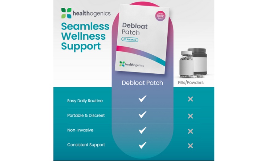 Image 6: Boost Confidence with 30-day supply of Debloat Patches