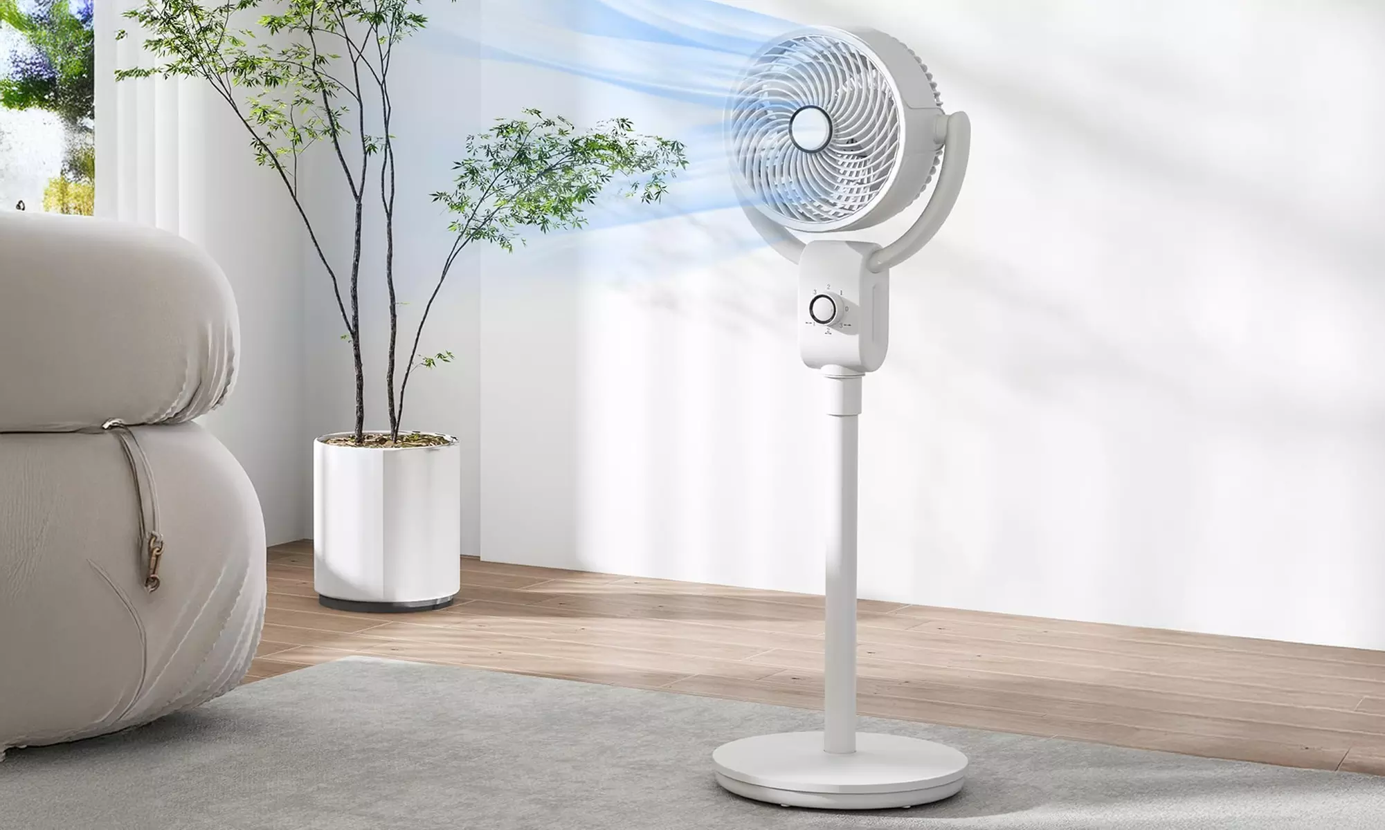 HomCom 3 Speed Air Circulator Fan