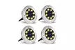 4/8/12 Pack LED Solar Ground Lights Outdoor Waterproof In-Ground Disk Lights - Image 6