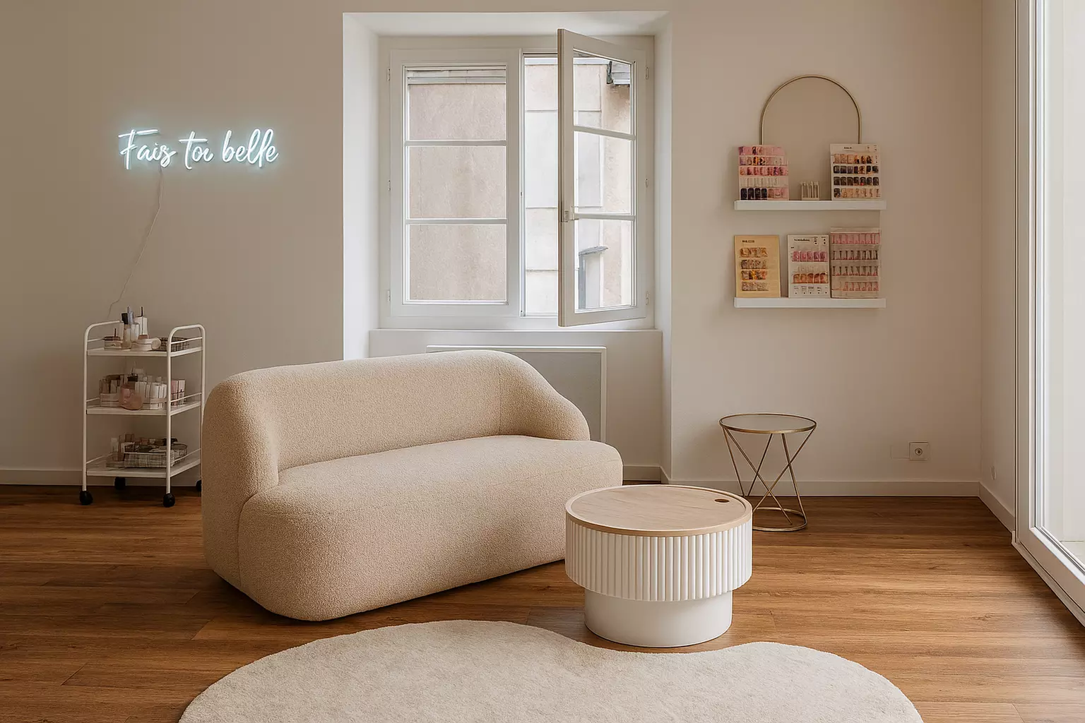 Semi-permanent classique et beauté complète mains et pieds