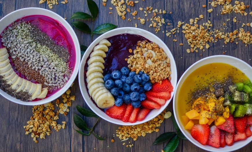 Image 1: $25, $35, $45. or $55 Towards Nutrient-Packed Bowls, Smoothies or More