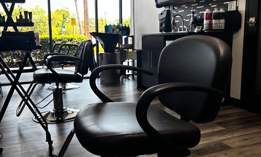 Image 2: Hair Transformation – Highlights or All-Over Color with Conditioning