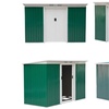 Image 2: Outsunny Steel Garden Shed, Weather-Resistant with Lockable Doors