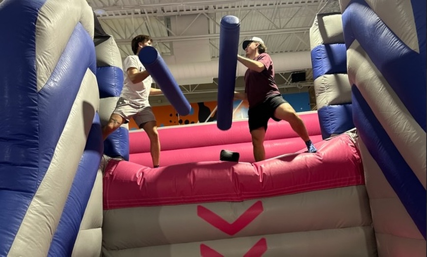 Image 3: Enjoy w/ 60, or 120-Min Jump Pass for 1, 2, or 4 Person Valid Any Day