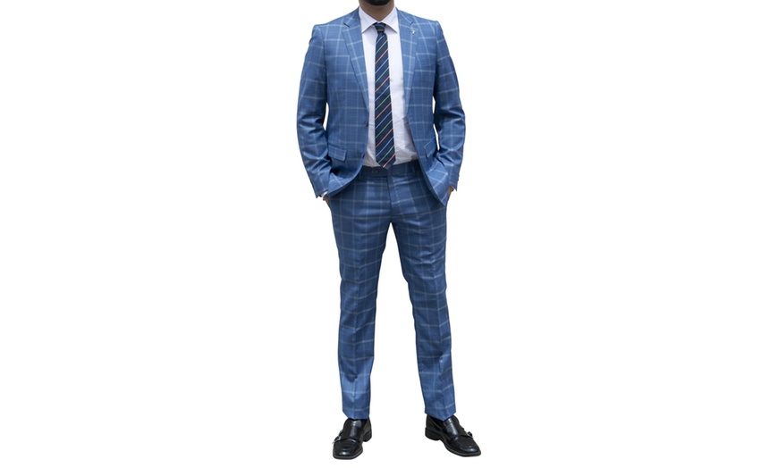 Image 3: Abito sartoriale da uomo in fresco cotone