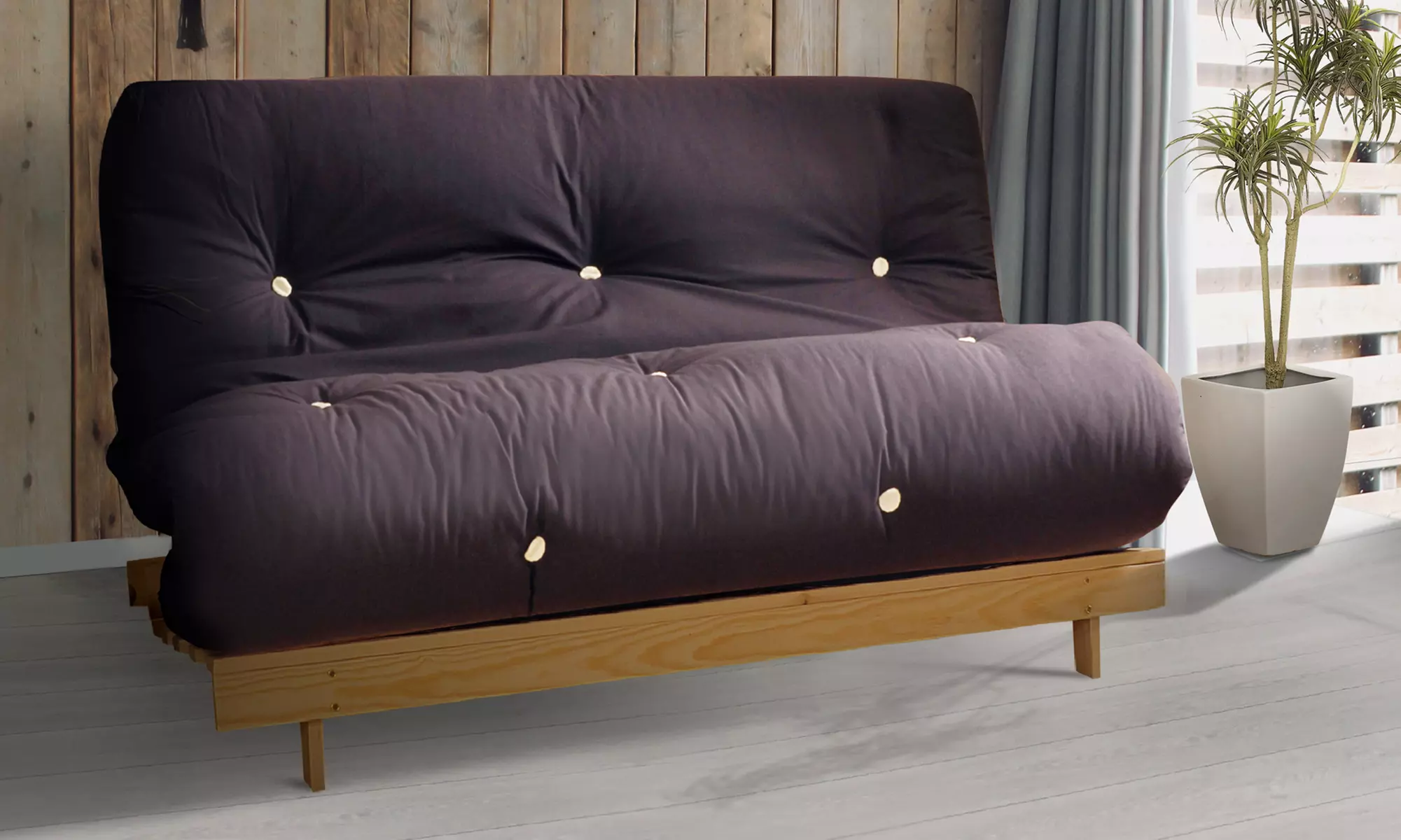 Futon Frame and Mattress