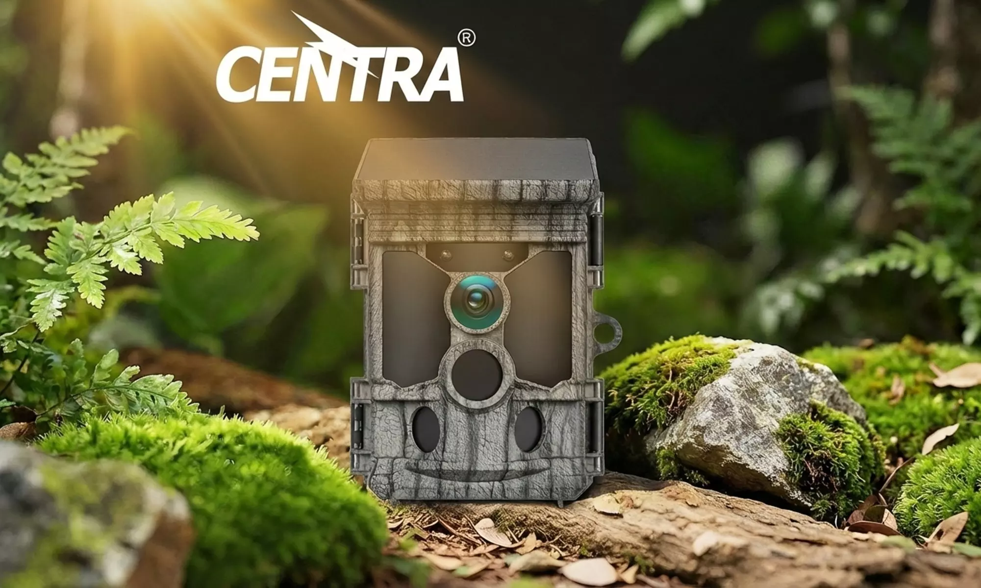 Centra High-Performance Solar Powered 4K Wildlife Trail Cameras