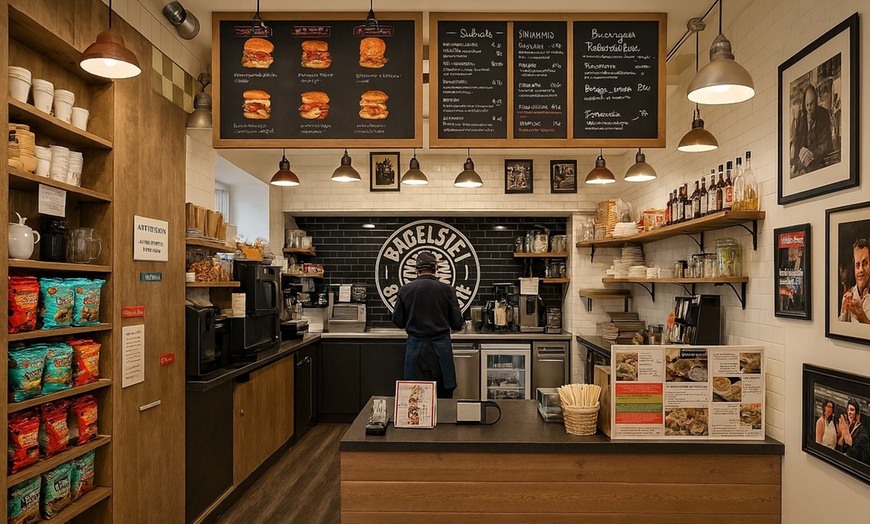 Image 1: Bagel Iconic avec Bagelstein • Bagels & Coffee shop à Saint-Placide