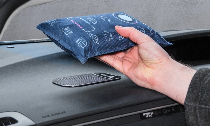Image 3: Homiu Rechargeable Car Dehumidifier Bags
