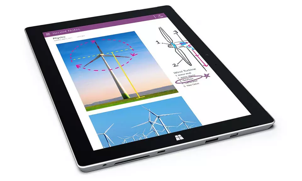 Microsoft Surface 3 10.8" Tablet with Intel Quad Core Processor, 4GB RAM, Up to 128GB Storage and Windows 10 Pro - Second Medium