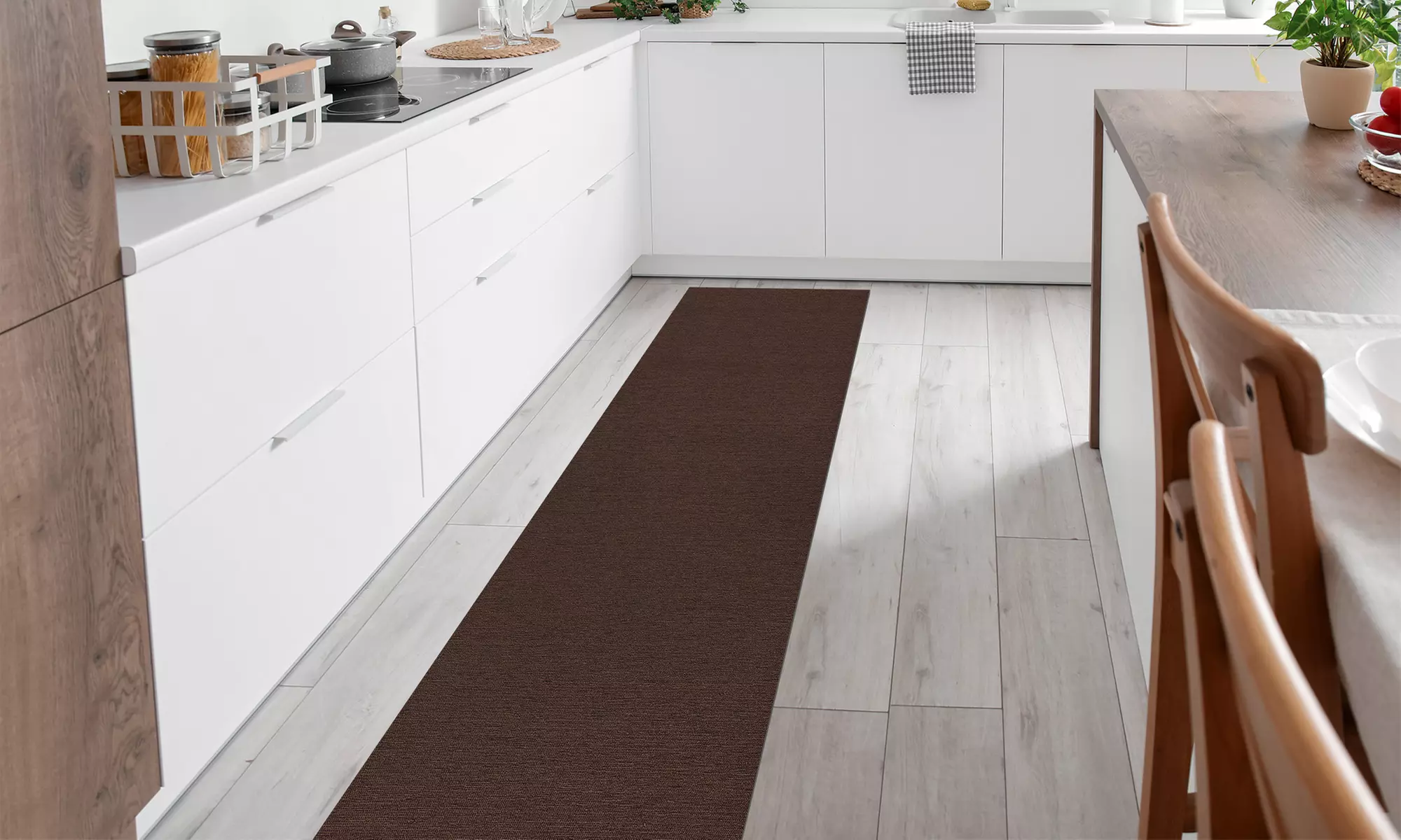 Passatoia da cucina in morbida ciniglia