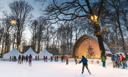 1 Std. Eisstockschießen auf 1 Bahn für bis zu 10 Personen - Dresdner Winter am Konzertplatz Weißer Hirsch