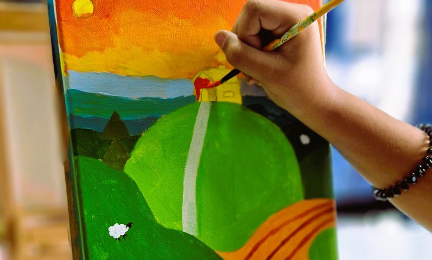 Image 5: Taller infantil de pintura guiada para niños, creatividad y diversión