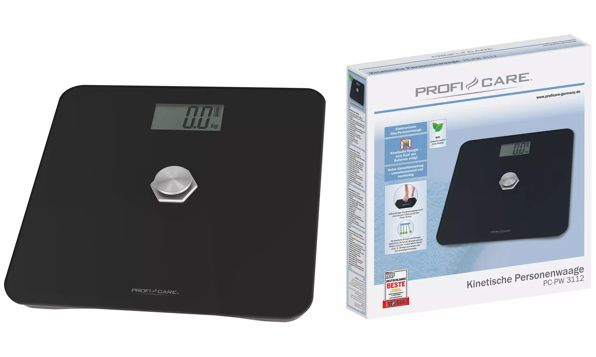 Báscula electrónica con diseño elegante de ProfiCare