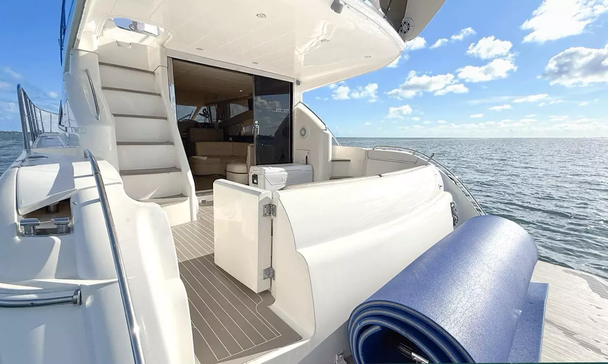 Private Luxury Yacht 60 ft + Up to 13 People from Miami River!