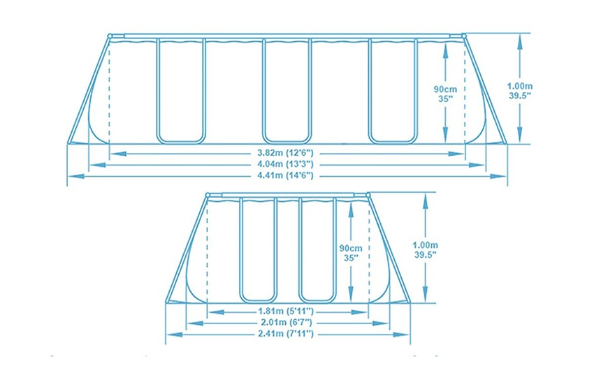 Image 10: Bestway Steel Frame Pool-Set mit Filterpumpe