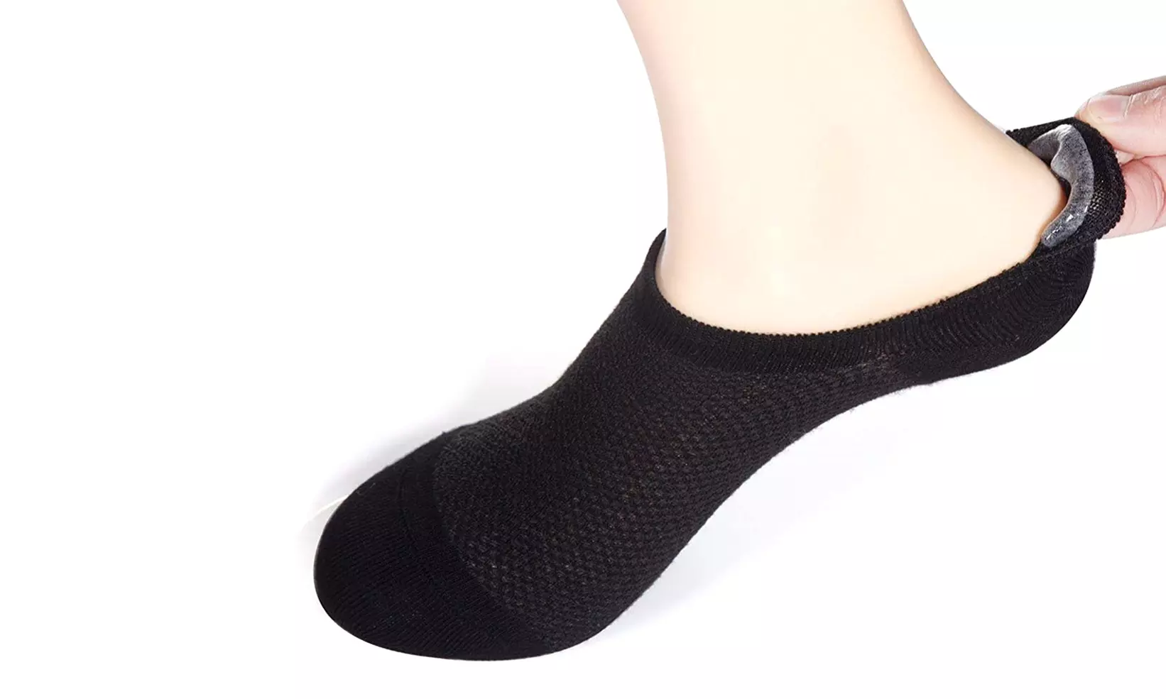 12 o 24 paia di fantasmini da uomo antiscivolo