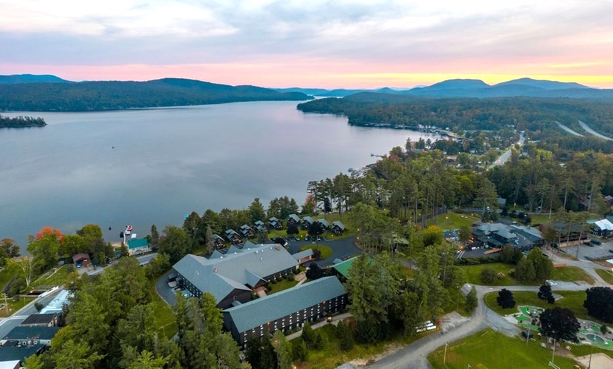 Image 32: Lakeside Adirondack Resort in Upstate New York With Beach Access
