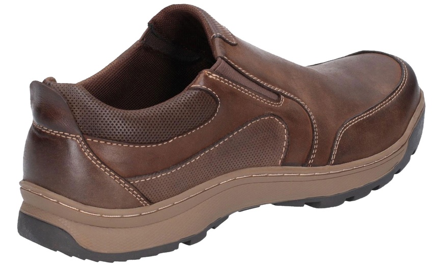 Image 8: Hush Puppies Jasper Slip-On Men's Leather Shoes