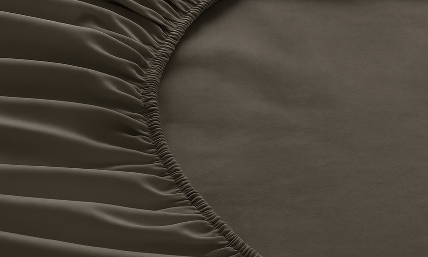 Image 11: Drap housse confort, bonnet extensible 22 à 42 cm, Sampur