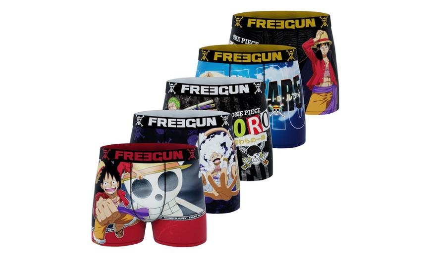 Image 10: Lot de 4 ou 5 boxers Freegun divers Cobranding pour homme