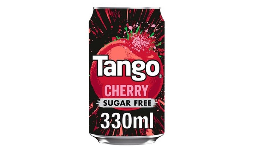 Image 3: 24 x 330ml Tango Cherry Sugar Free Cans