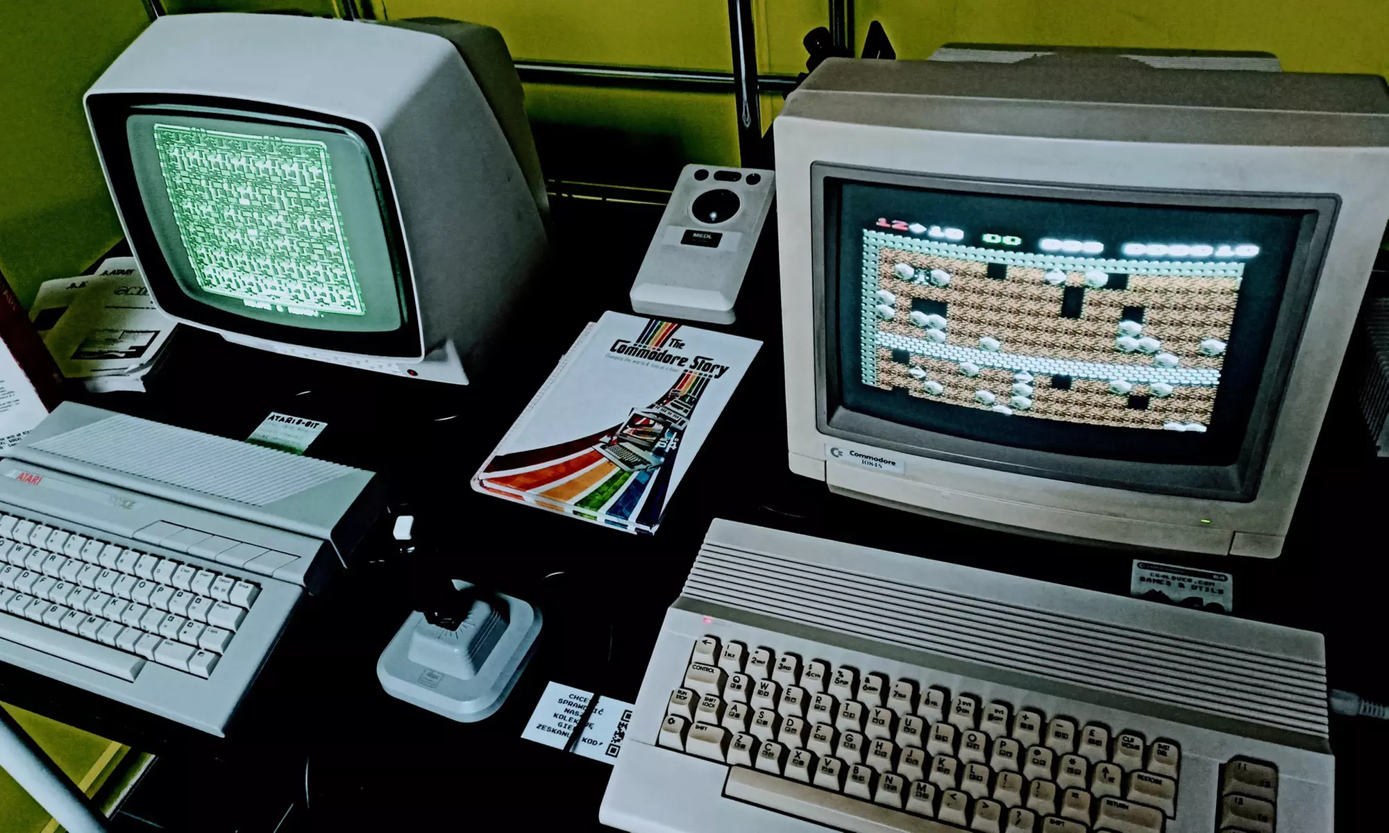 Magia retro-gamingu: interaktywna wystawa komputerów i gier